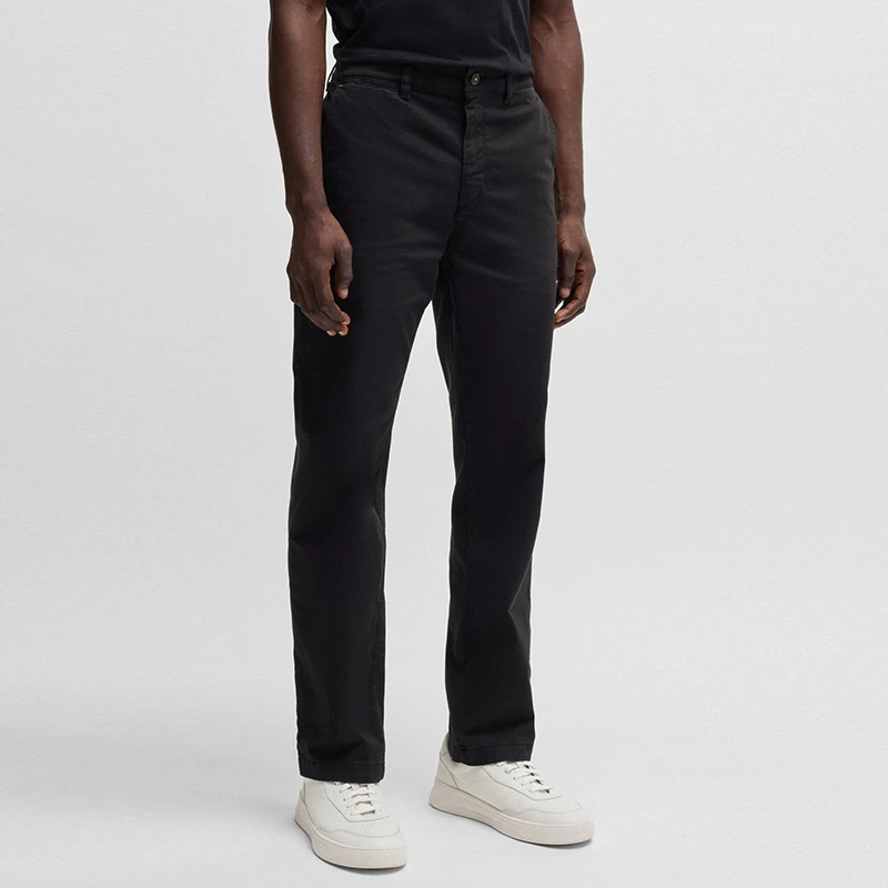 HugoBoss/雨果博斯男士休闲长裤舒适直筒裤四季百搭款50534378