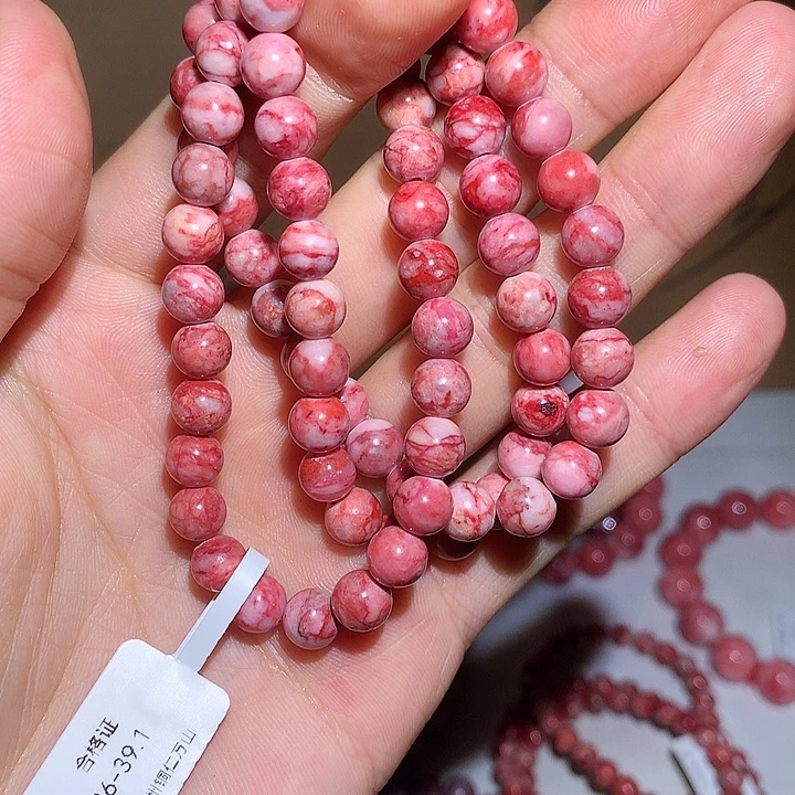 天然辰砂原石多圈