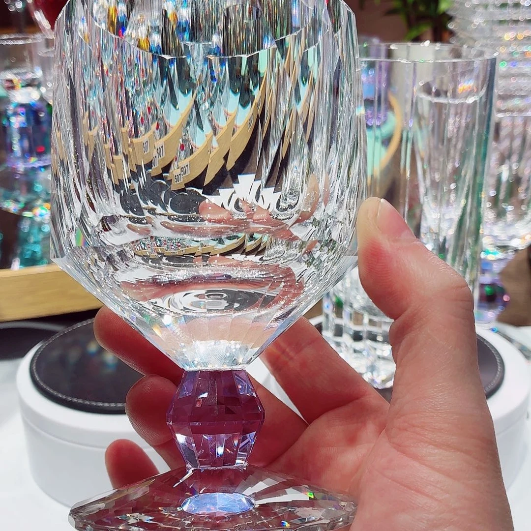 达***记水晶玻璃平底款威士忌