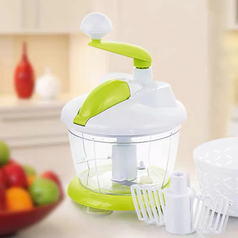 多功能家用手动厨房切菜器绞肉绞菜食物料理机