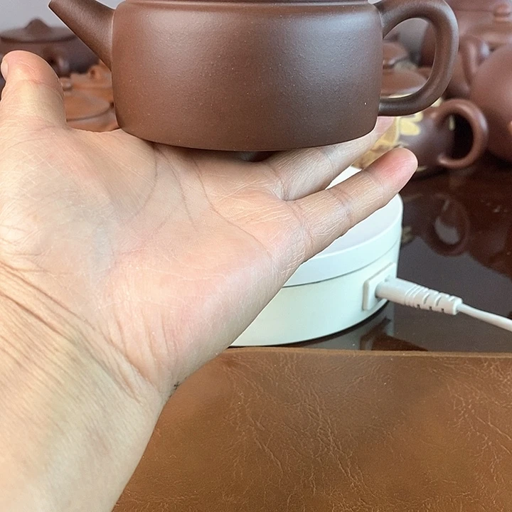 茶壶紫砂紫泥汉瓦165cc
