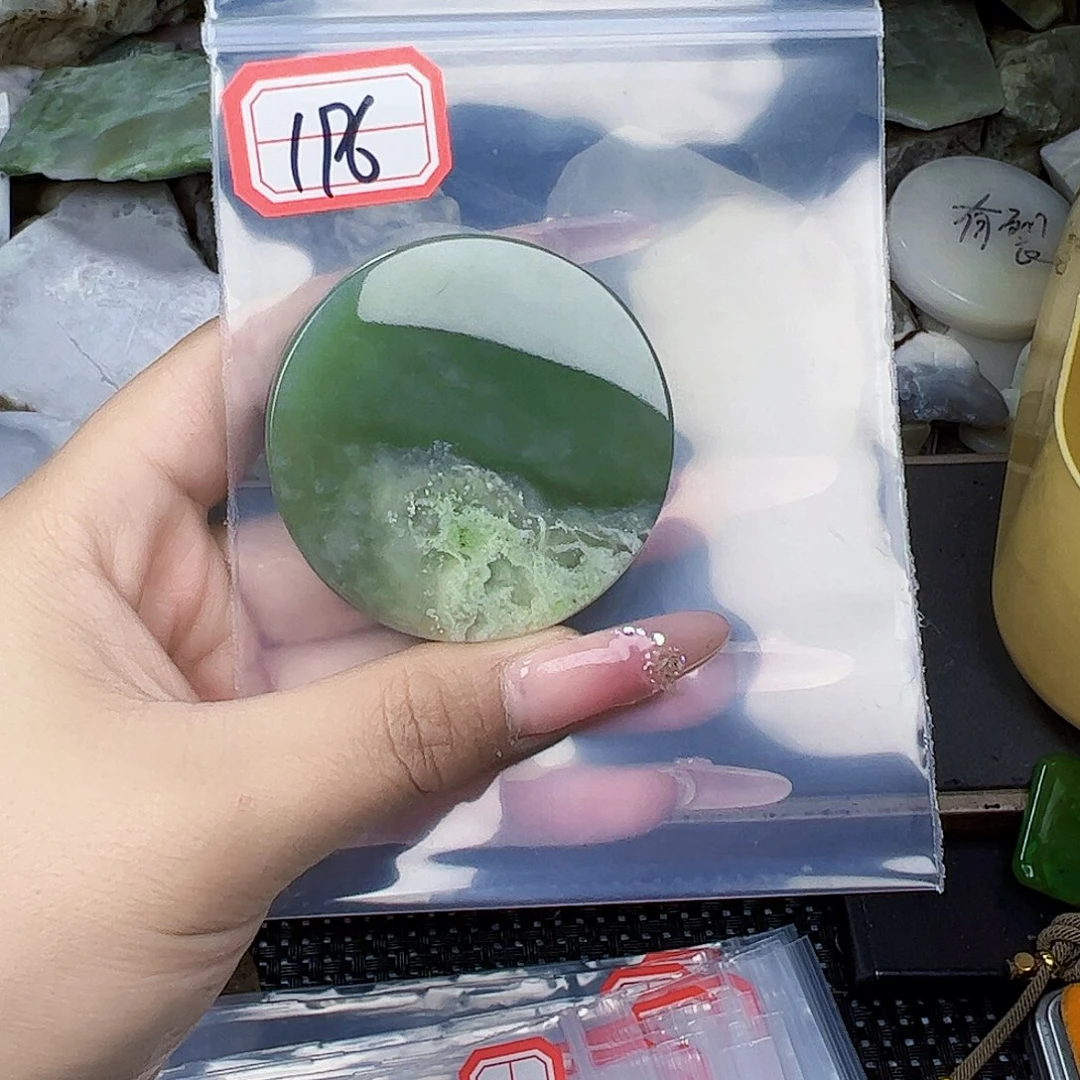 和田玉珠宝半成品未镶嵌