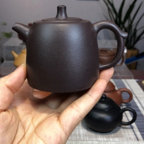 紫砂茶壶井铎壶半130cc