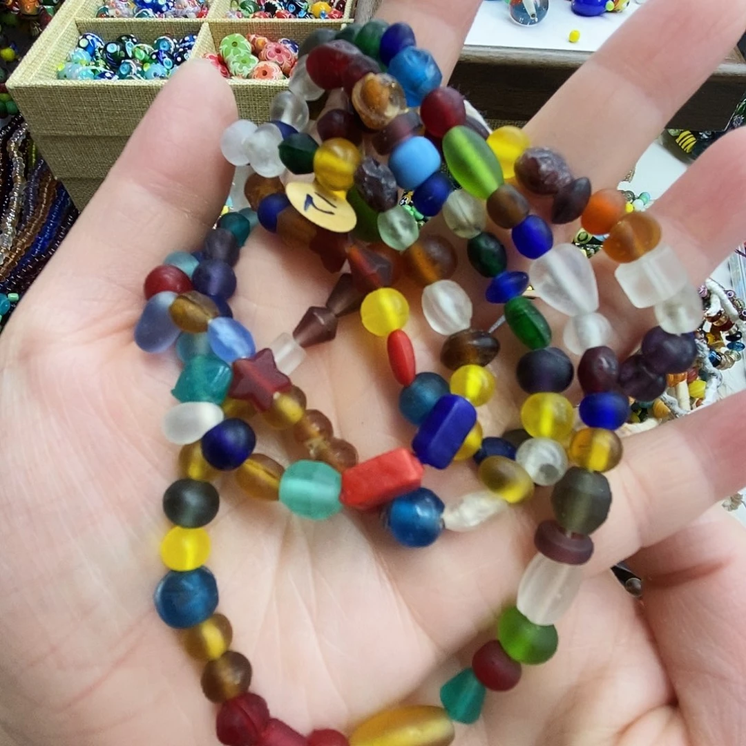 颈饰琉璃尼泊尔小多宝一条109