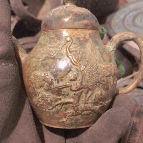 玩*闪电购铜摆件工艺品