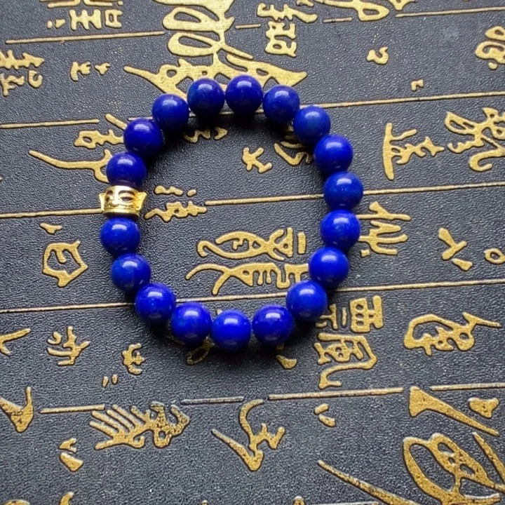 浮***易青金石合金手链10+mm