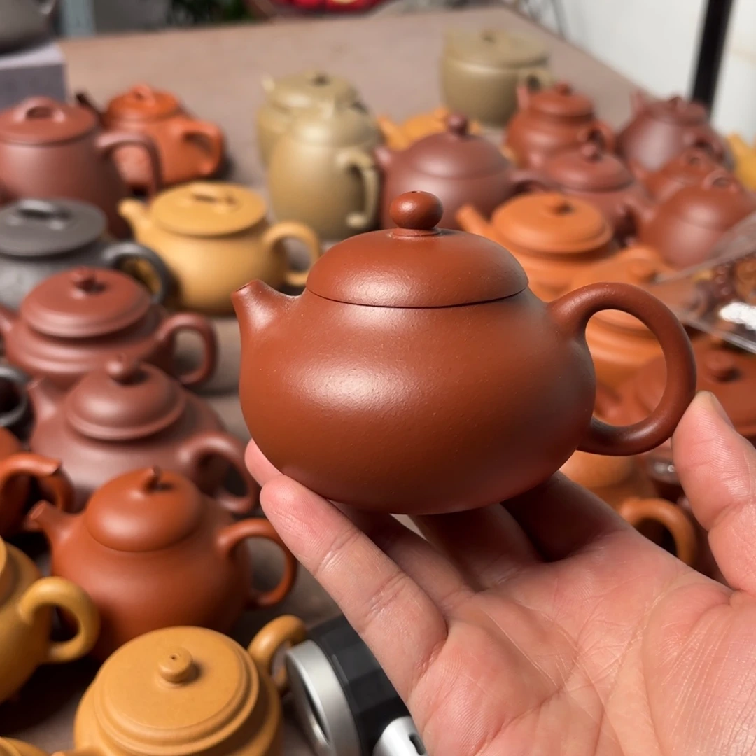 茶壶紫砂半手工微瑕疵福利150cc