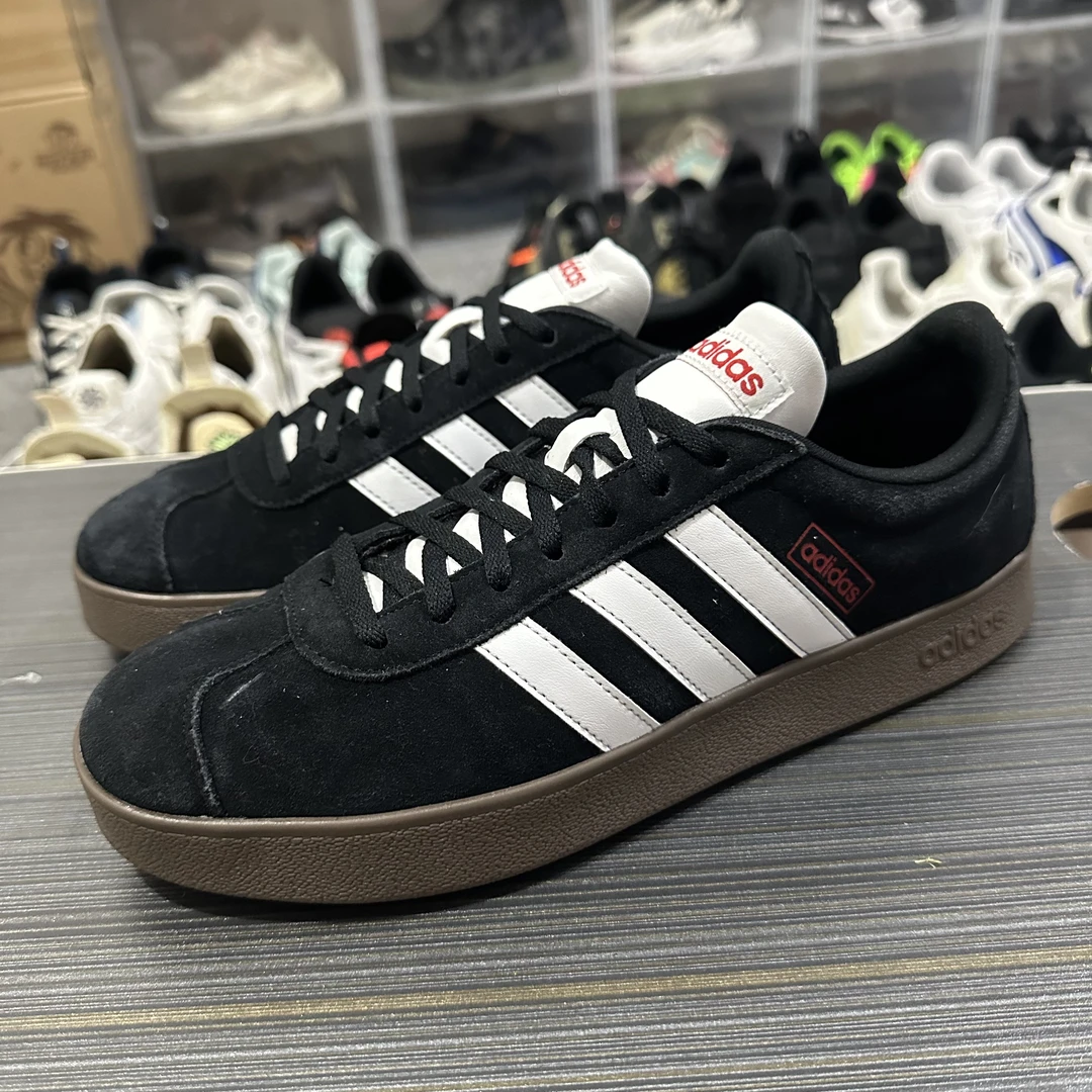 95新 maje 42码/adidas neo VL Court 2.0 Lifestyle 合成革 板鞋