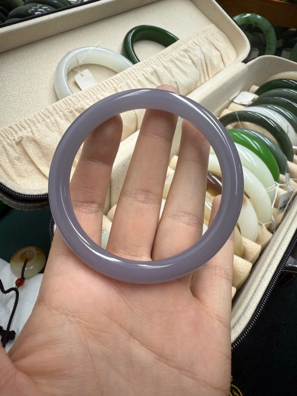 烟紫细圆条手镯多样性发其一