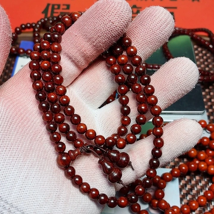 雨***庄小叶紫檀手串/手链0.6泥料