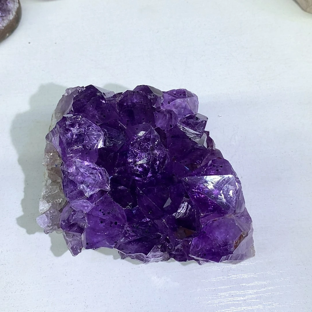 不***菜未镶嵌大型摆件（非配饰）紫晶小潘