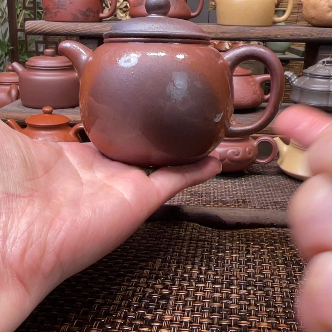 茶壶紫砂宜兴原矿紫砂手工制230