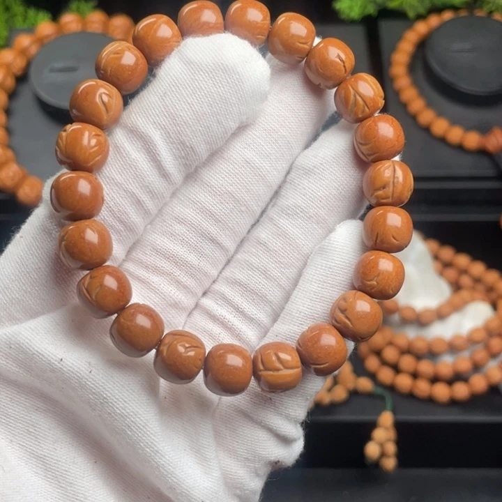 那***娜木质类精品桃核单圈