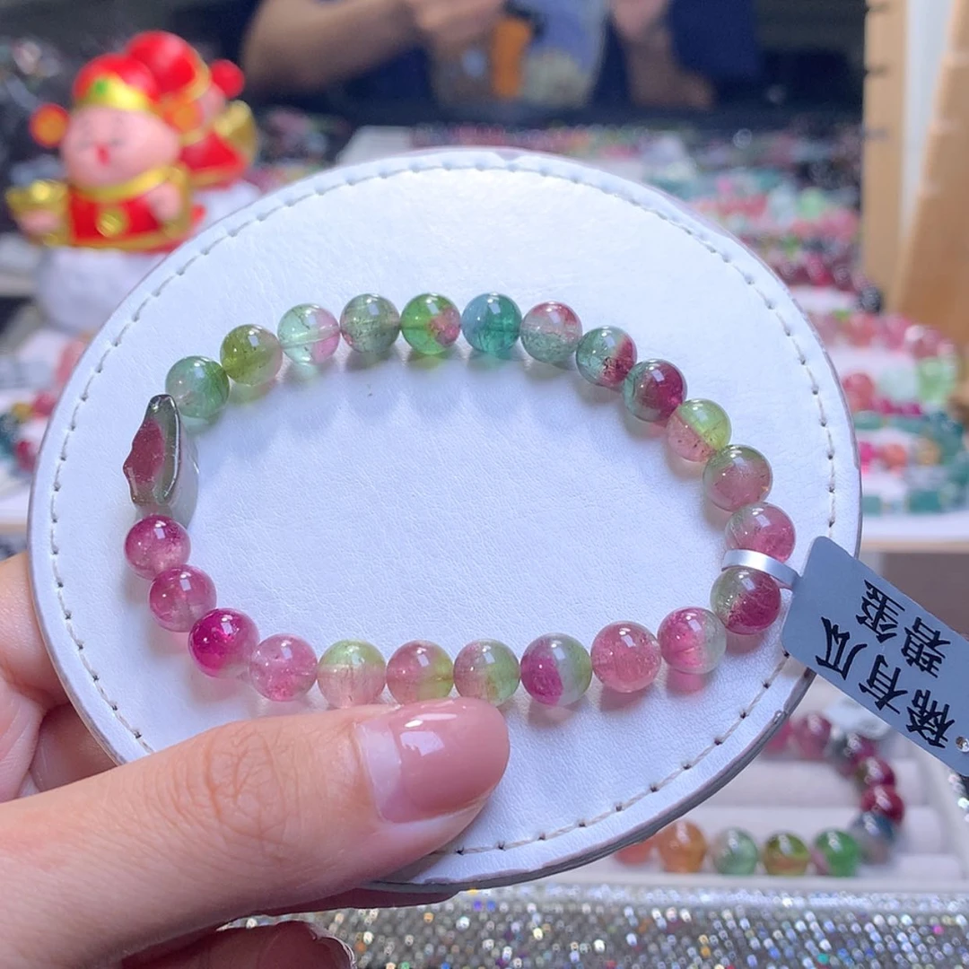 【闪购商品】未镶嵌手链碧玺8m