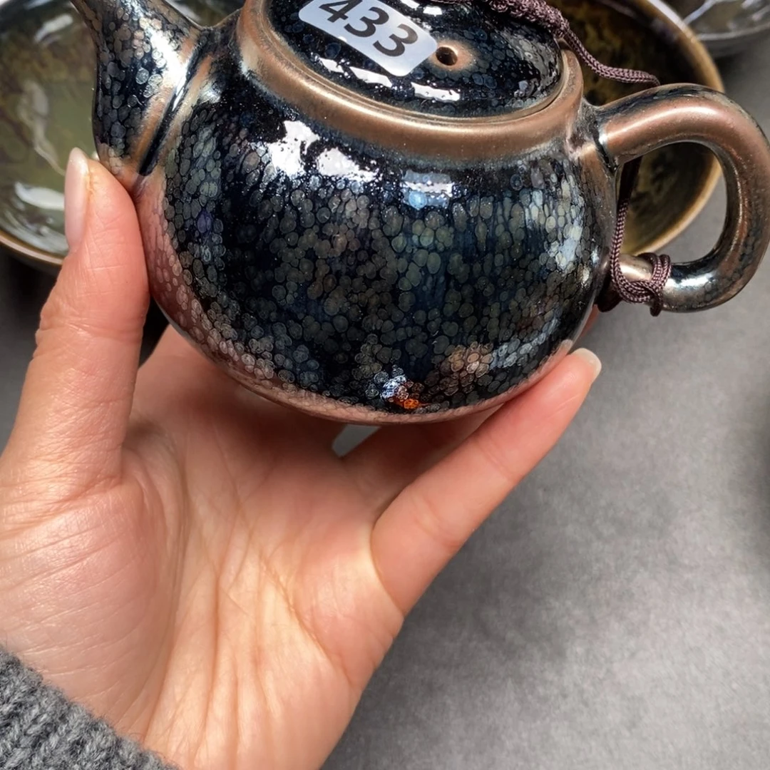 越***宝茶盏建窑建盏主人杯433