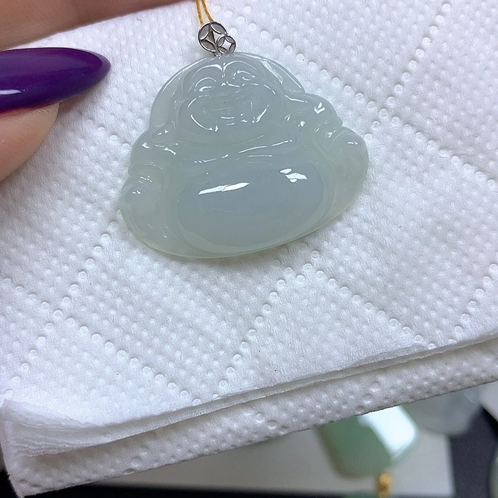 翡翠未镶嵌颈饰挂件