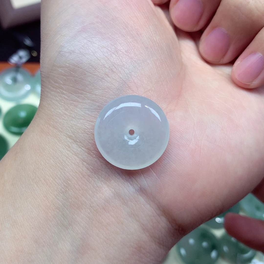 翡翠未镶嵌颈饰吊坠20.3/5.6