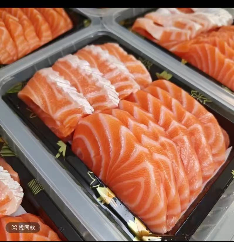 精修纯肉进口严选法罗皇冠三文鱼送鲟鱼籽酱