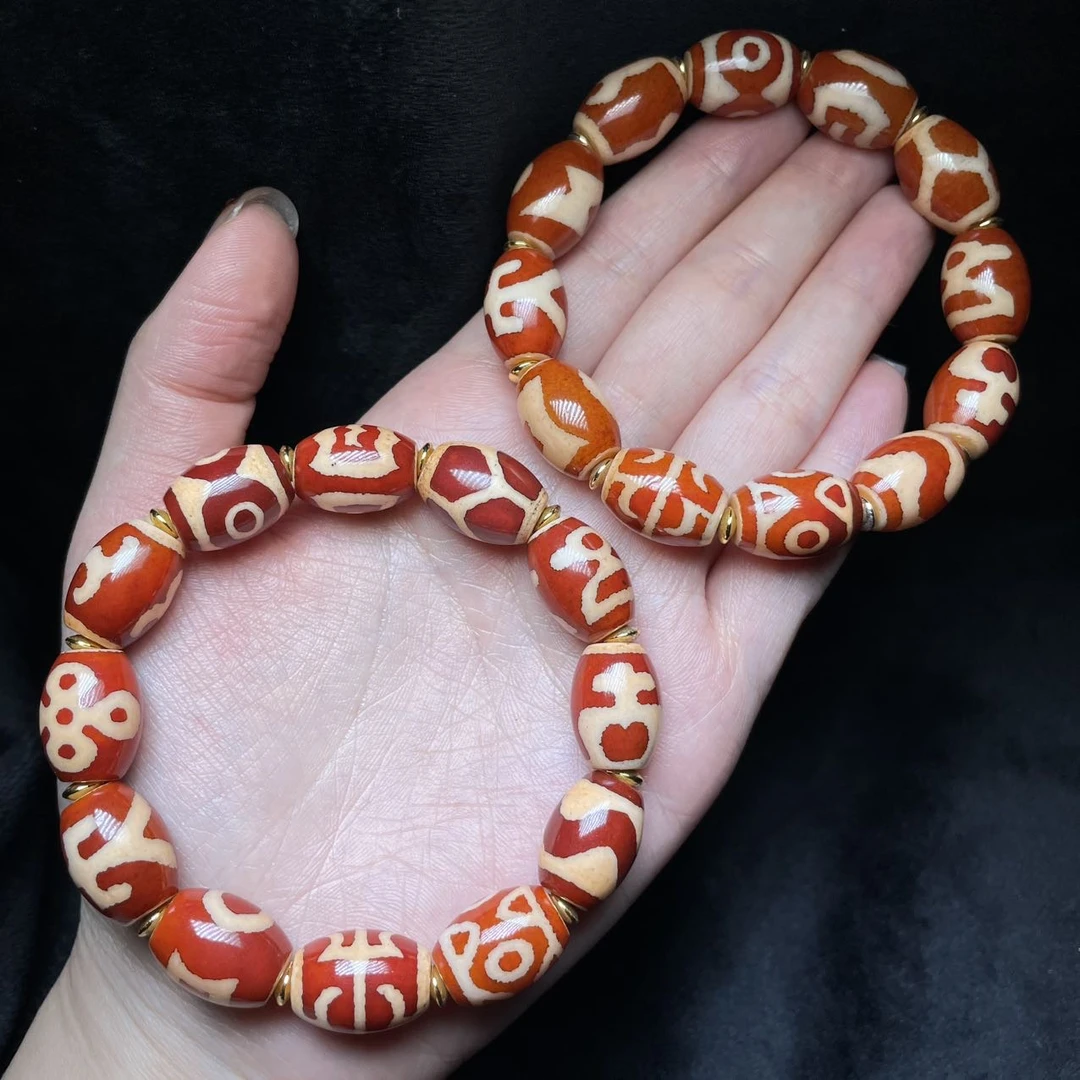 【小宝珠宝】15  T20998-玛瑙diy手串（多宝）-多样性发其一-11*14mm