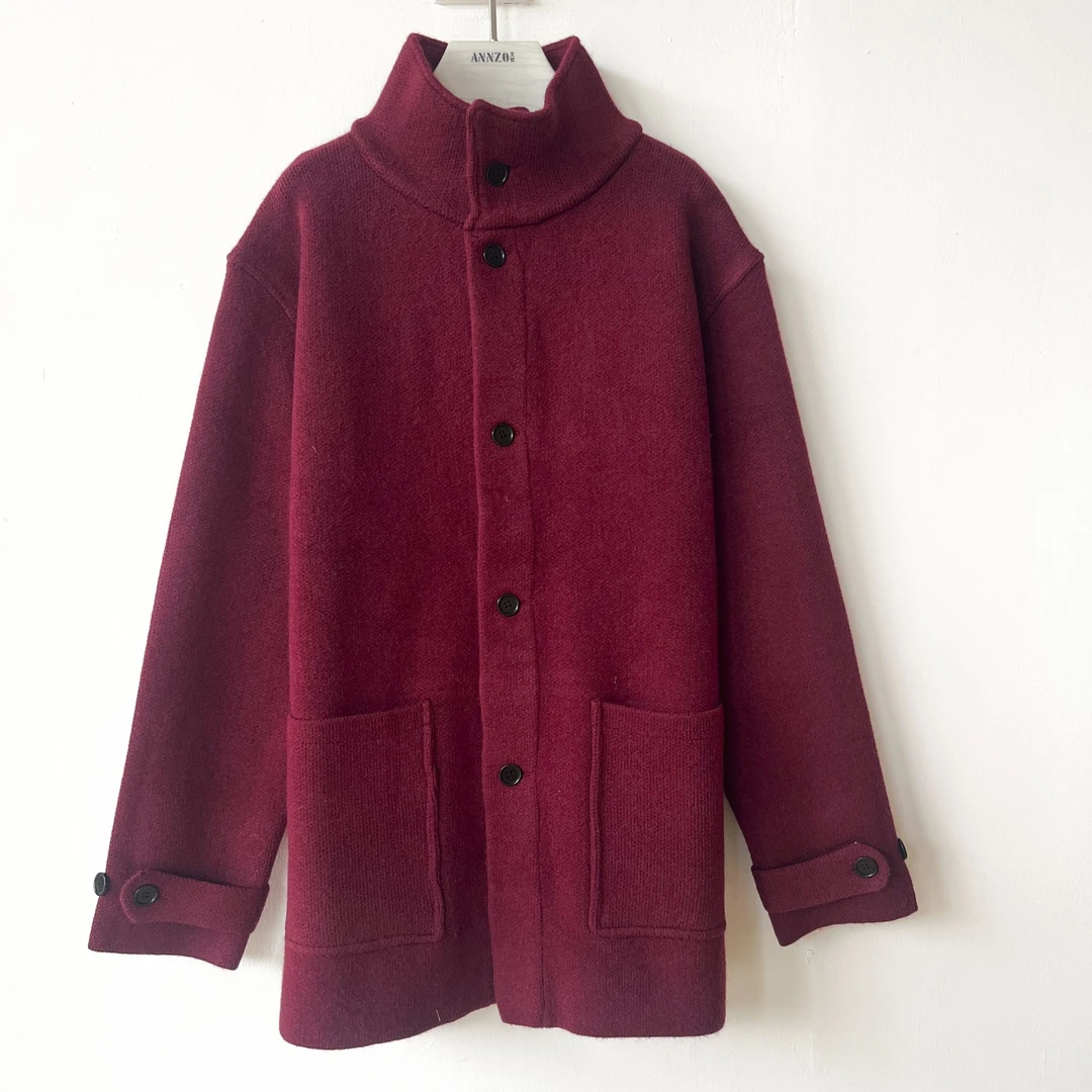 羊毛羊绒新款时尚设计男士外套