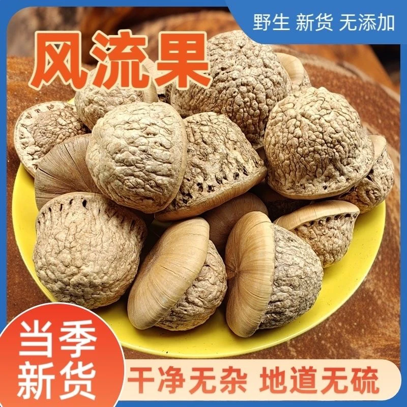 广西野生风流果干果新鲜大小果晒干无硫干货石头果新果新货泡酒料