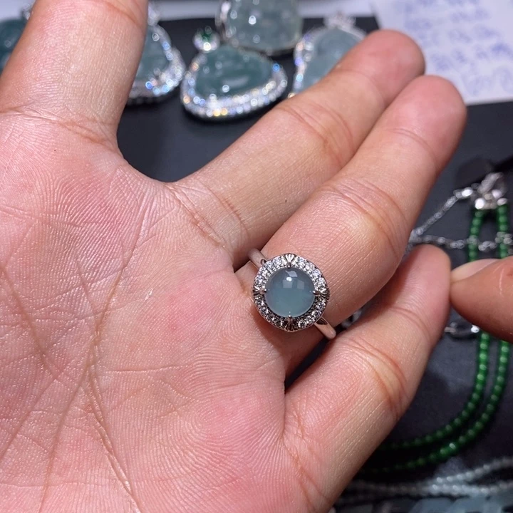 翡翠未镶嵌颈饰天然翡翠