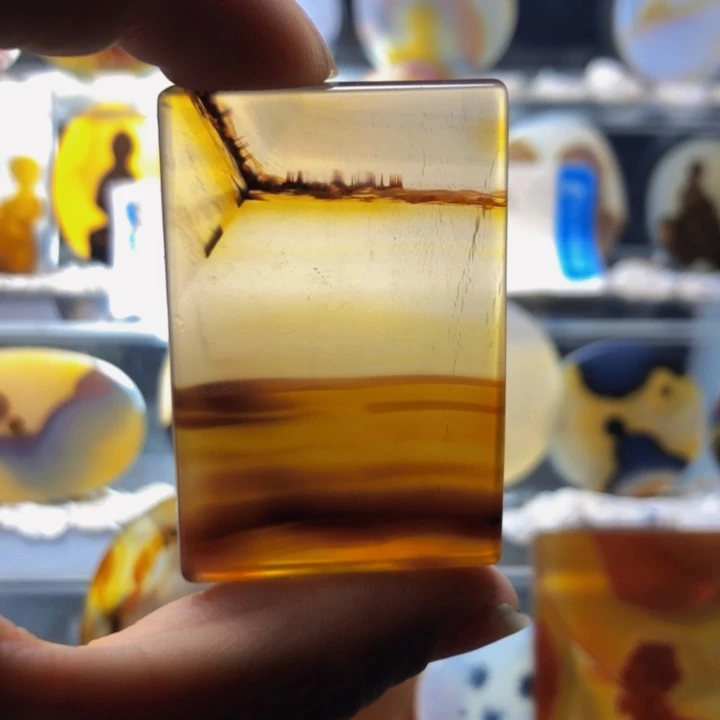 合金玛瑙/玉髓珠宝奇石80