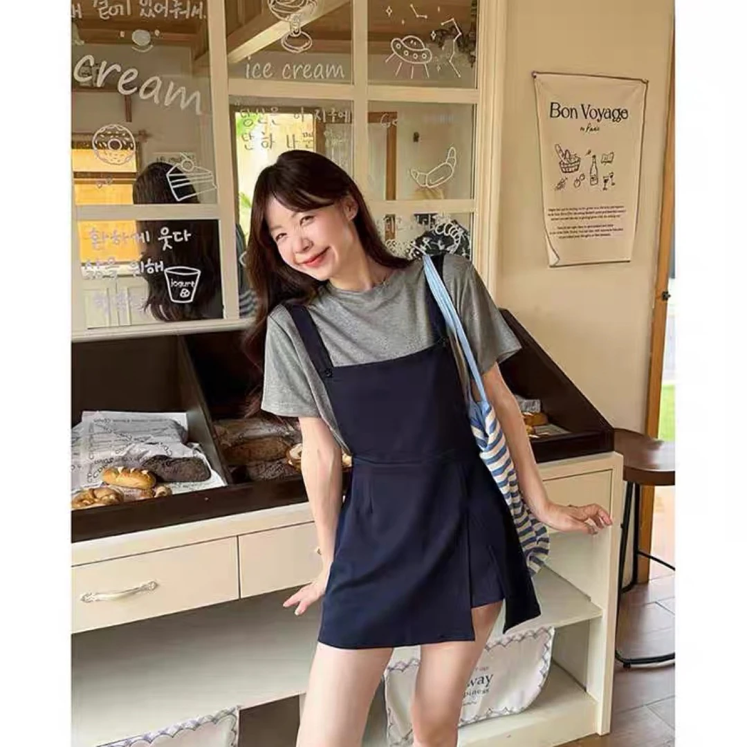 709法式复古时尚气质显瘦休闲女装套装夏季减龄