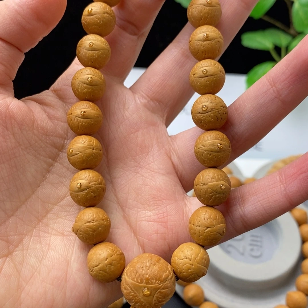 凤眼菩提吊坠12手串