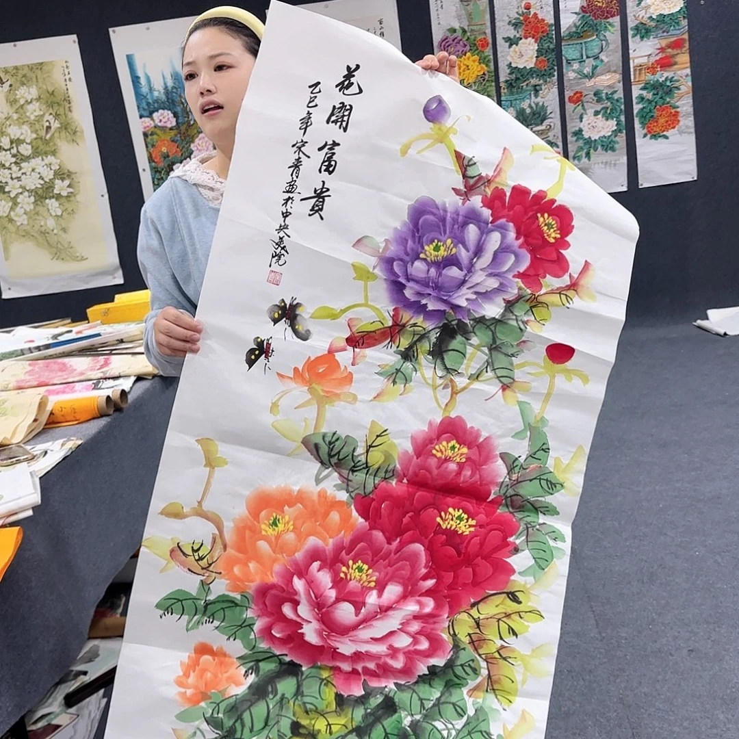 国画非常精美的一幅作品