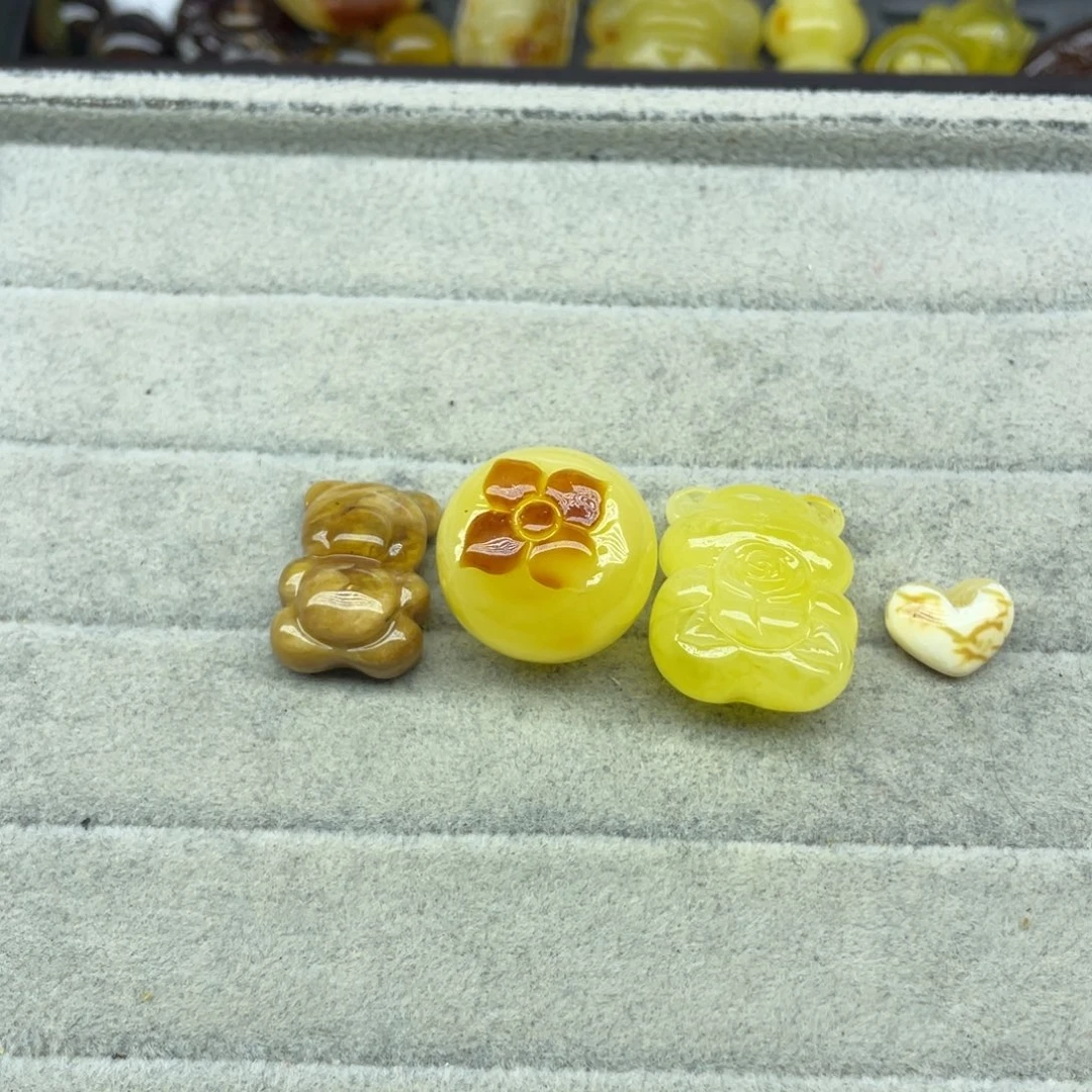 苦***涩琥珀未镶嵌裸石天然琥珀蜜蜡