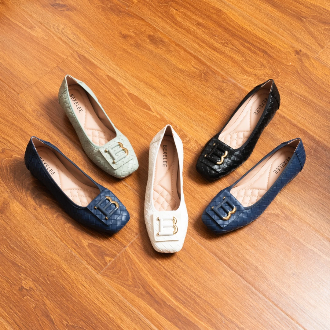 软底软面防磨脚真羊皮单鞋女2025新款复古低跟粗跟百搭舒适平底鞋