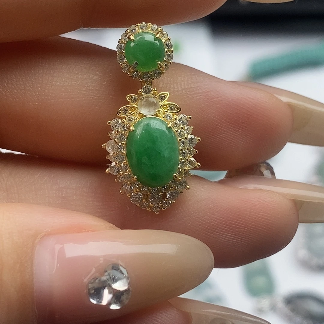 翡翠未镶嵌戒指翡翠