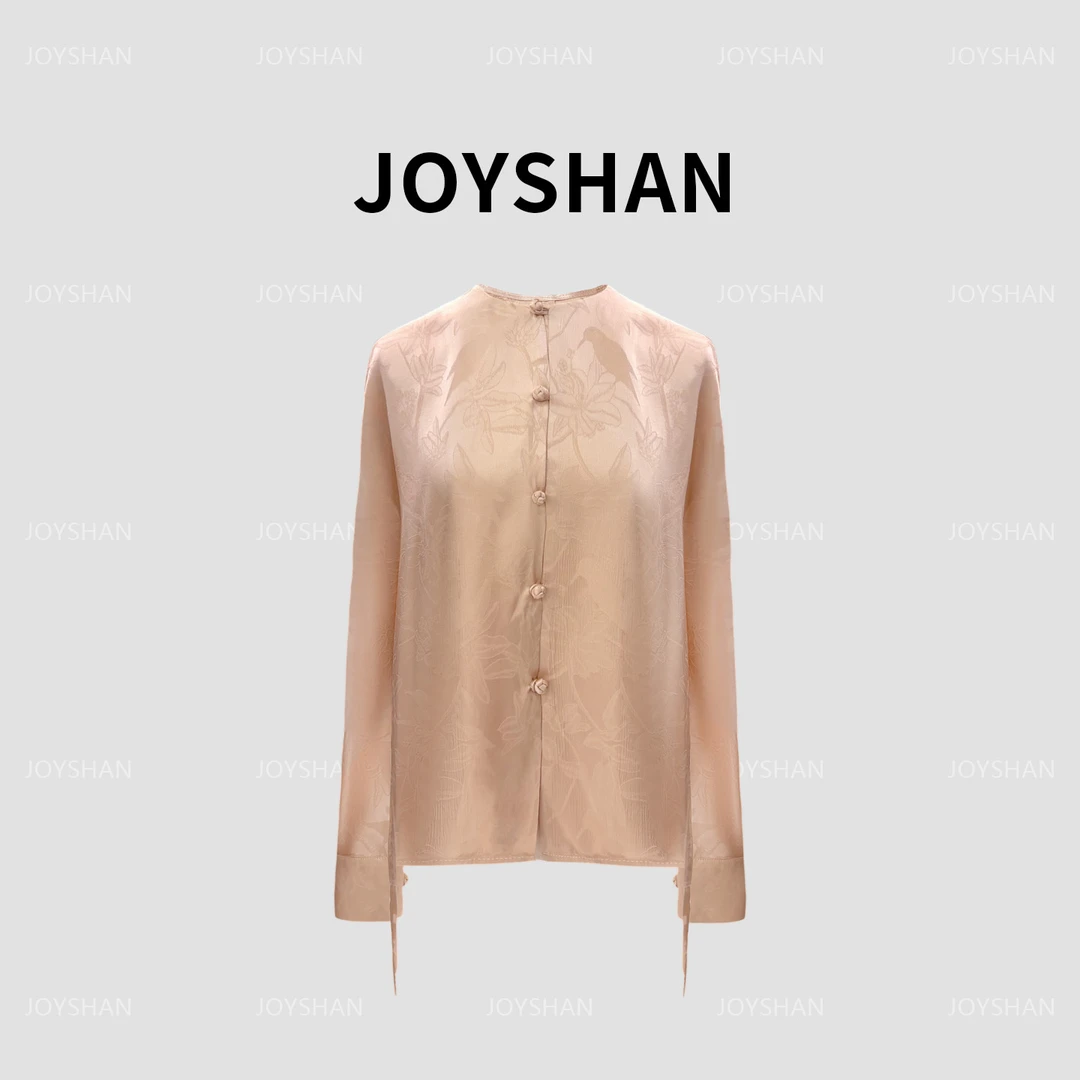 JOY SHAN-2025秋款新款(喜上眉梢)新中式宽松衬衫款上衣