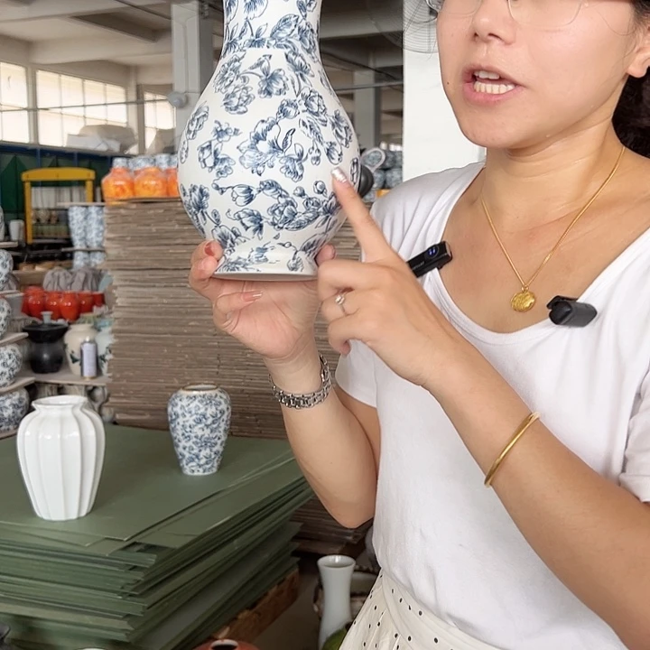 景德镇陶瓷花瓶高