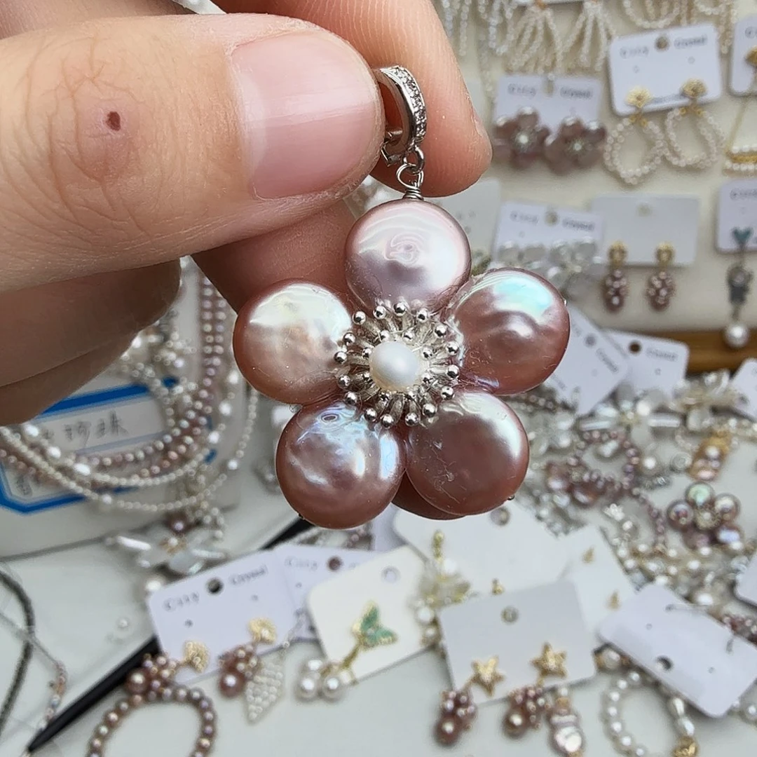 未镶嵌颈饰淡水珍珠