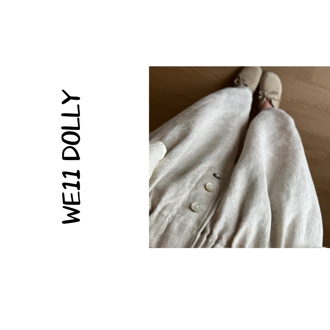 Dolly（牧童）2025夏新款文艺风宽松休闲纯亚麻哈伦九分裤