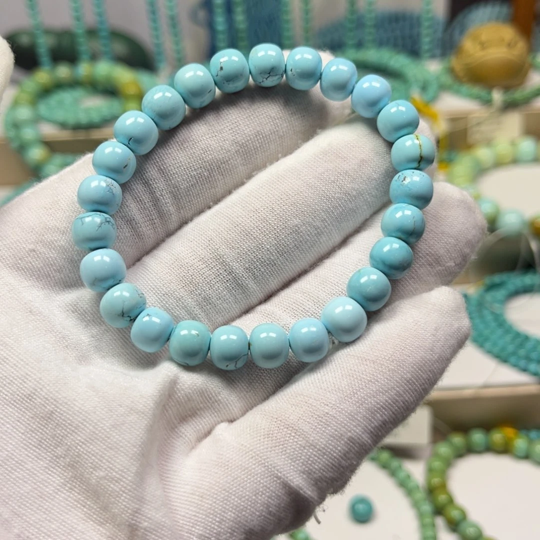 绿松石未镶嵌手链