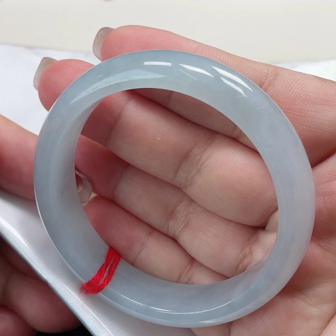 未镶嵌手镯翡翠缅甸翡翠手镯54圈