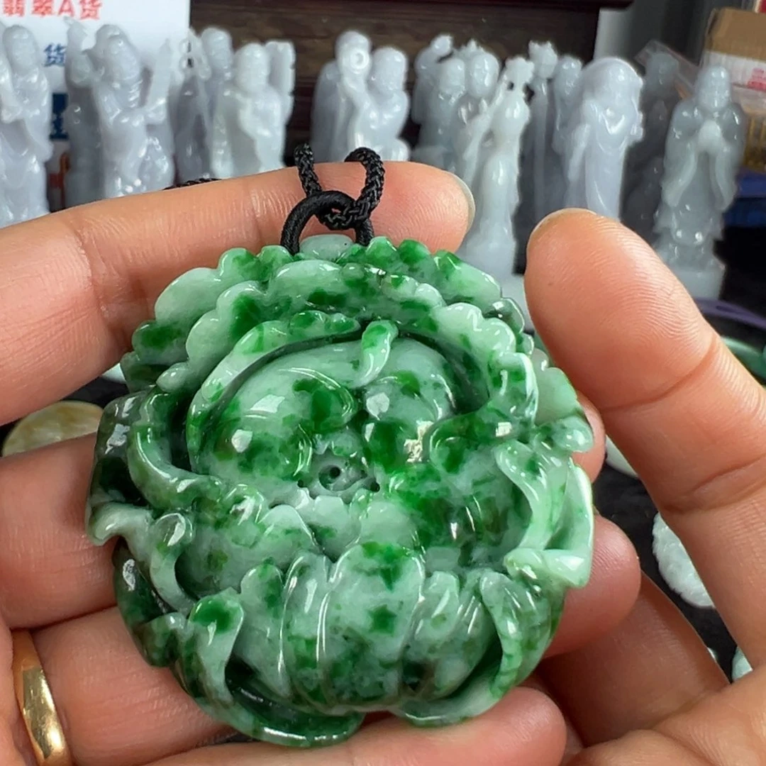 翡翠未镶嵌手镯天然翡翠挂件