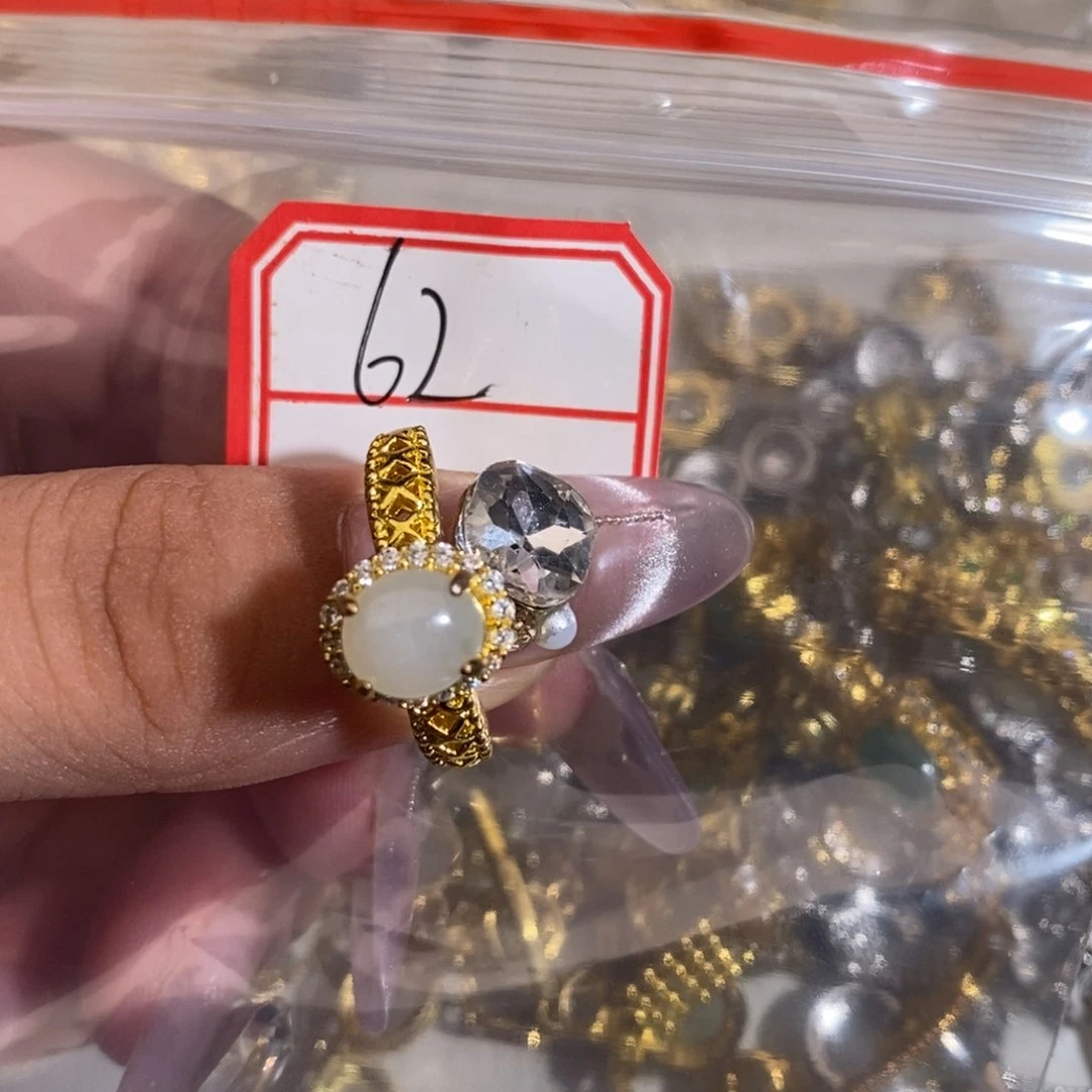翡翠戒指合金翡翠首饰