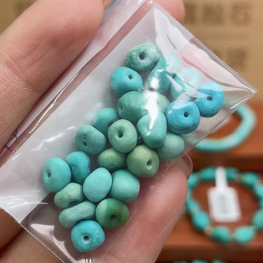 未镶嵌绿松石珠宝奇石