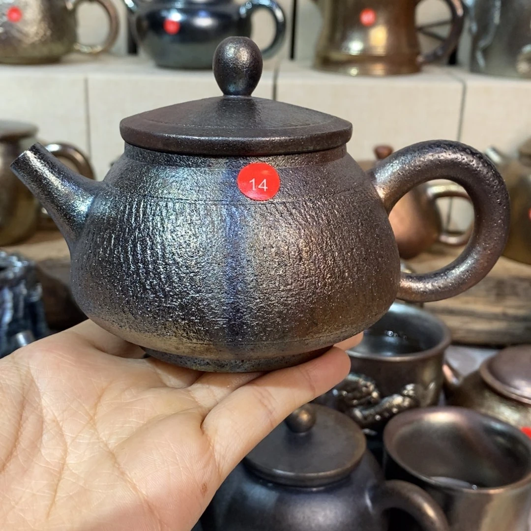 用***3云南建水紫陶柴烧特价壶