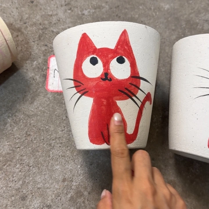 武***）景德镇桌面陶瓷花盆