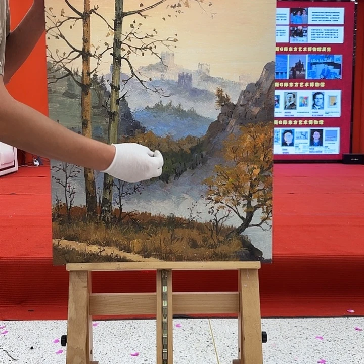 国画蔡卫星老师去伪存真原作