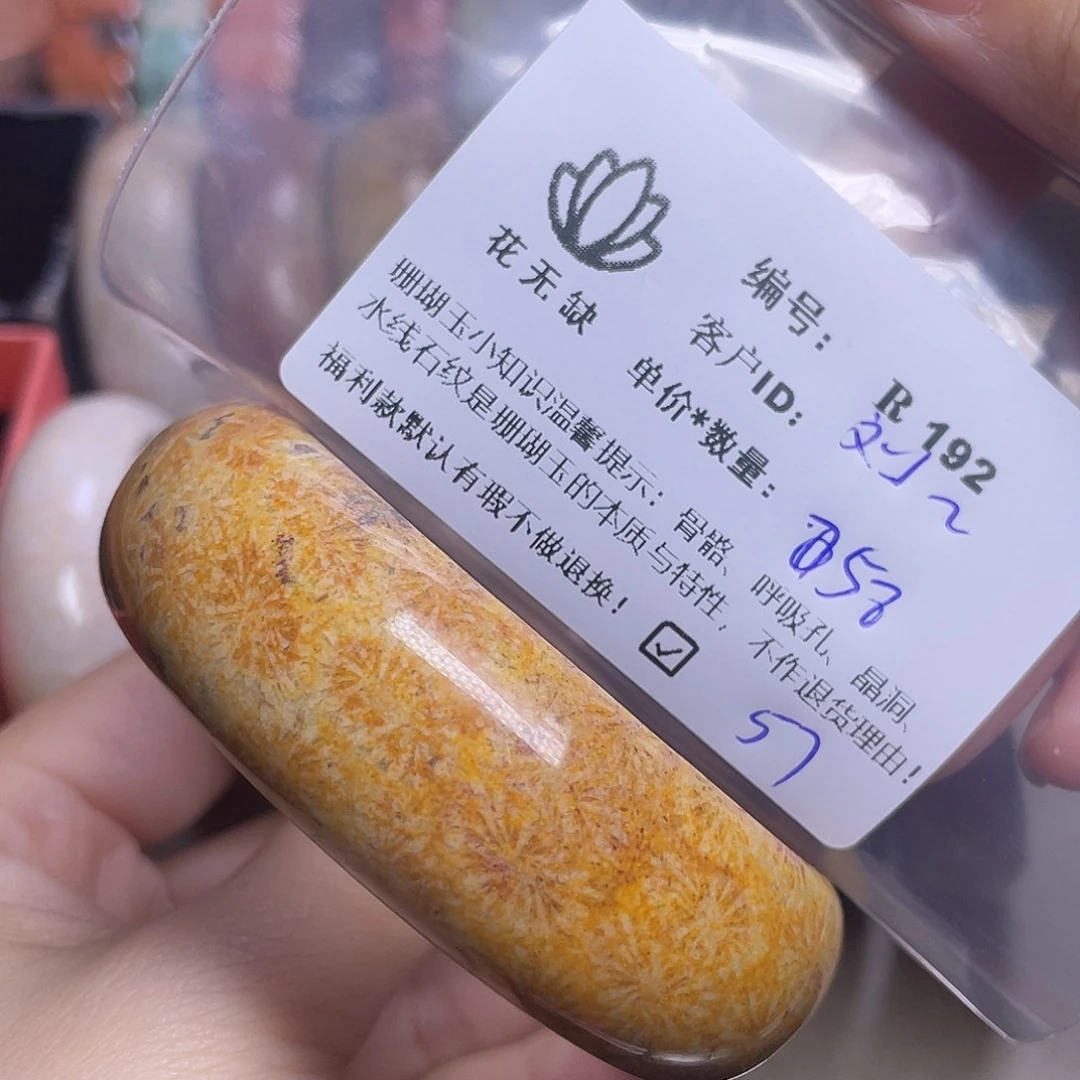 刘***刘硅化玉未镶嵌手镯