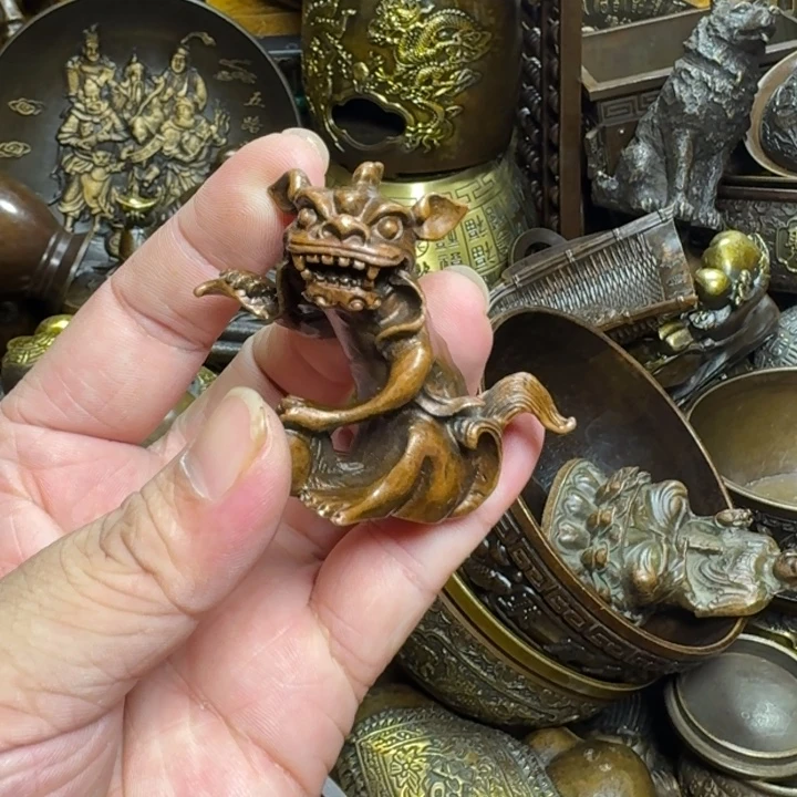 铜器摆件收收藏藏