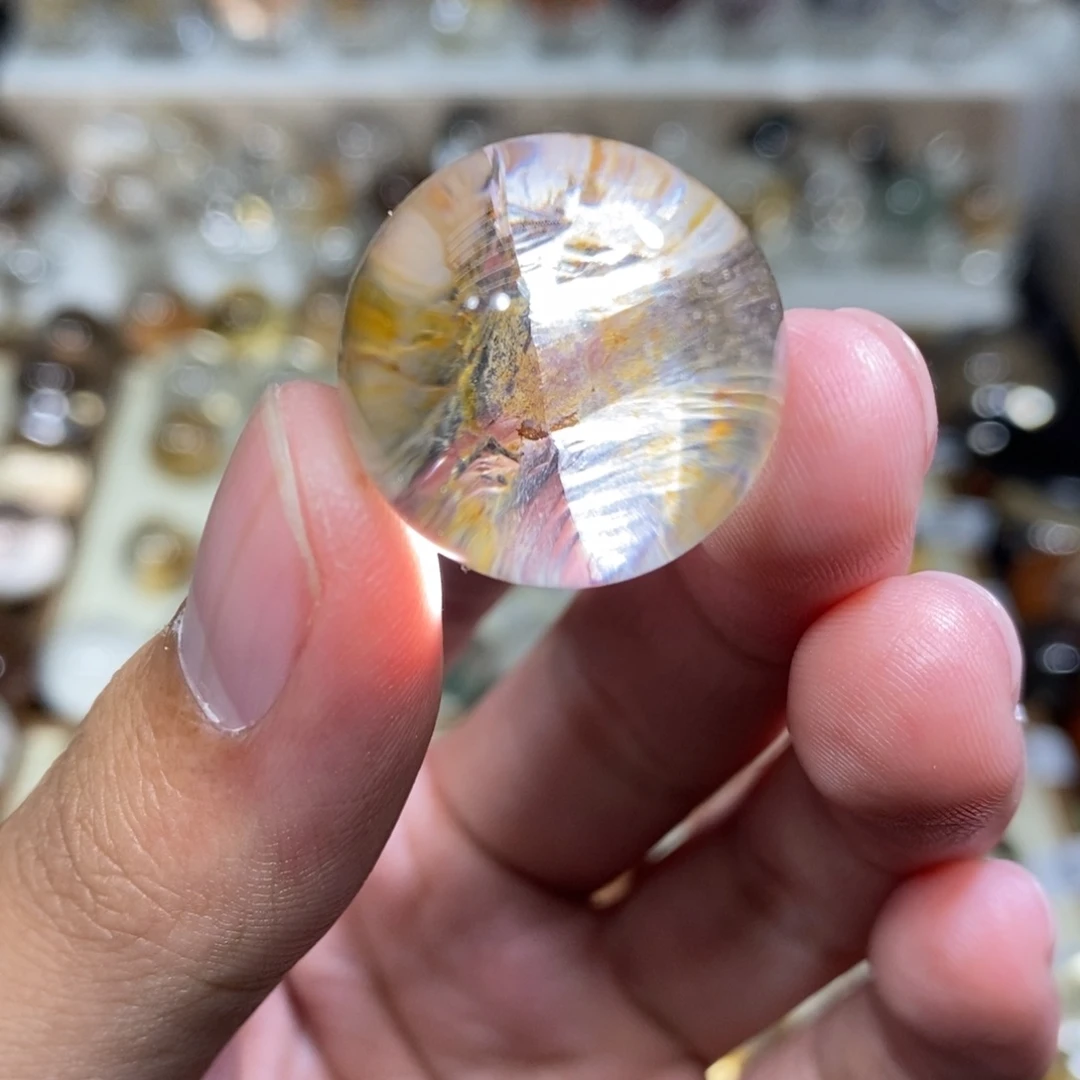 珠宝半成品水晶未镶嵌21.9m