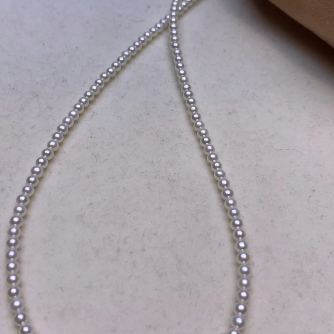 颈饰银S925镶嵌淡水珍珠