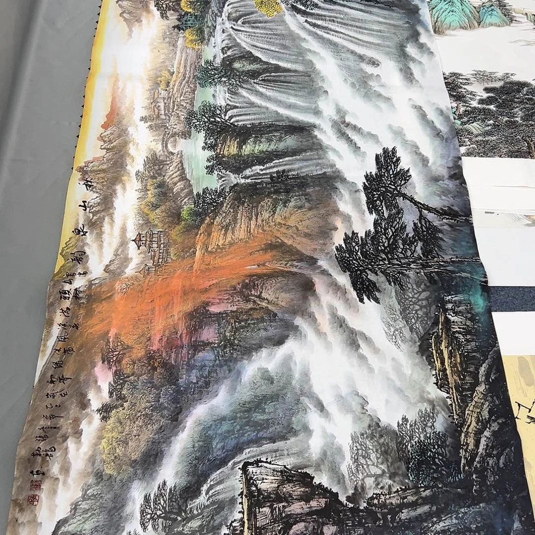 国画国画作品纯手绘